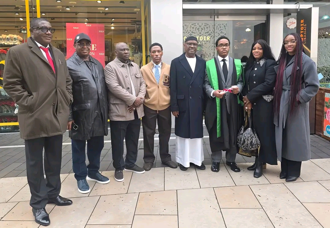 wike at son graduation