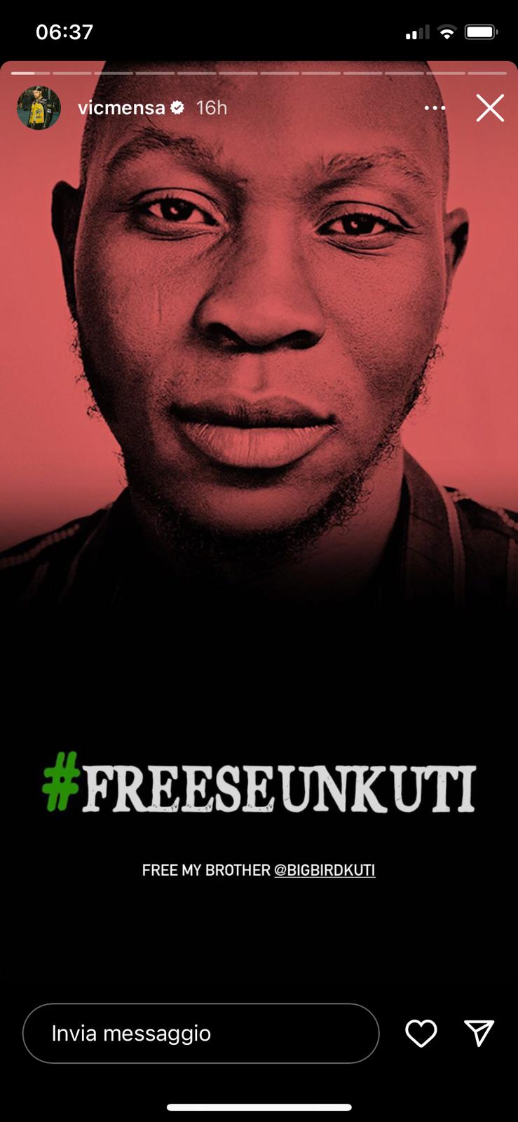 Global Musician Join #FreeSeunKuti Campaign