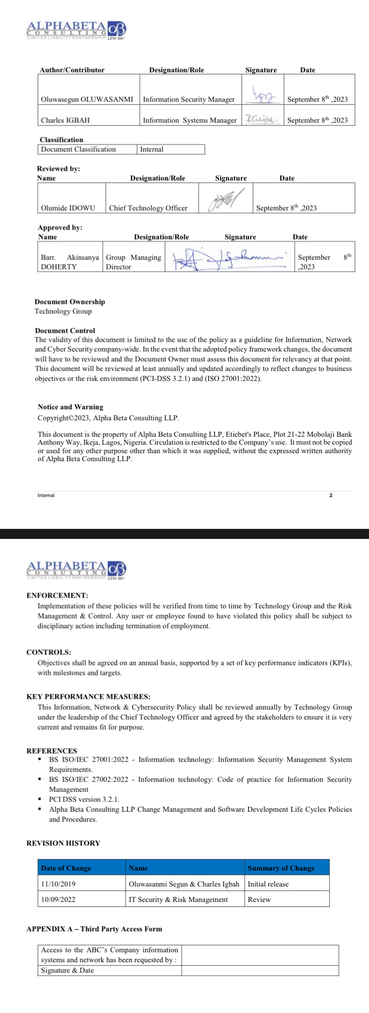 Former Alpha-Beta Employee Alleges Cybersecurity Policy Forgery, Harassment At Tinubu-Linked Firm