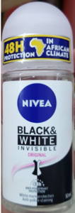 Nivea Black and White Roll ON