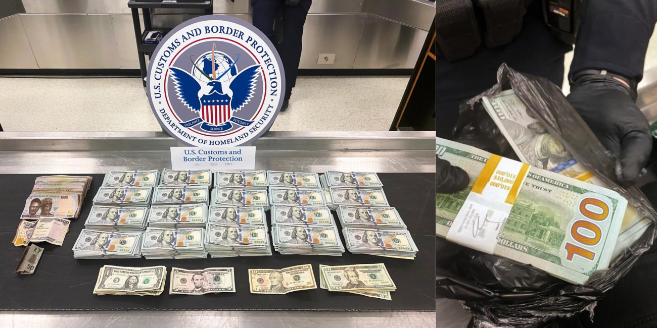 $200,000 Cash Seized From Nigeria-Bound Man At US Airport