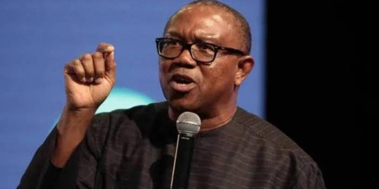 War-torn Ukraine donating food to Nigeria, which is officially at peace, is a national disgrace, says Peter Obi