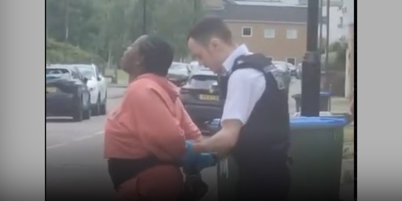 Nigerian woman arrested in UK for publicly assaulting another woman over alleged affair with her husband (Video )