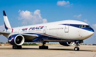 Air Peace Aircraft Makes Emergency Landing In Lagos Over Bird Strike