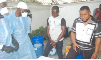 Nigerian Anti-Narcotics Agency, NDLEA Busts Illicit Drug Factory, Arrests Owners In Rich Lagos Area, Anambra 