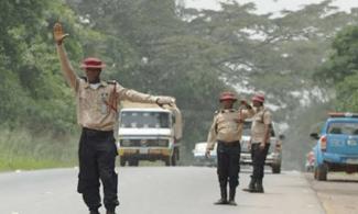Abia Youths Burn Nigerian Road Safety Agency, FRSC Office After Personnel Allegedly Stabbed Driver To Death For Refusing To Give Bribe