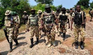 Nigerian Troops Raid Terrorist Camp, Recover Bags Of Fertiliser Used For Bomb Production