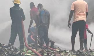 Officials Delayed By Sit-at-home As Fire Razes Nestle Warehouse In Enugu