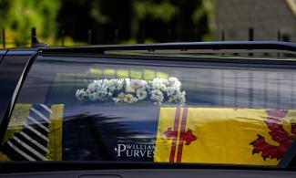 Queen Elizabeth II's Coffin Arrives In Edinburgh From Balmoral To Huge Waiting Crowds