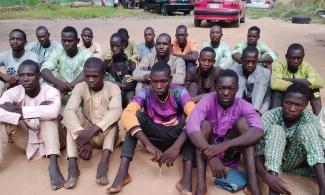 Nigerian Police Arrest 21 Suspected Terrorists From Zamfara Fleeing To Cameroon