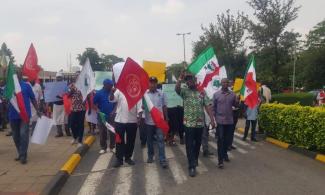 Sheraton Hotel Workers Protest Over Severance Package In Abuja