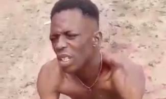 Unknown Gunmen Torture Policeman In Viral Video, Warn Nigerian Youths Against Joining Ebubeagu, Army, Police