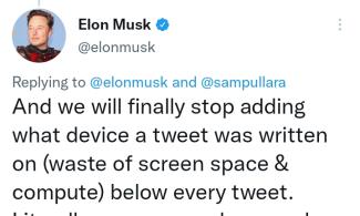 Elon Musk Announces Another Change To Twitter, Says Device Indicator To Be Removed