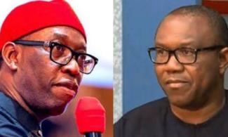 Drama As Labour Party Supporters Disrupt Arise TV Debate, Ask Peter Obi Not To Debate With PDP Vice Presidential Candidate