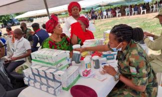 Nigerian Army Takes Medical Outreach To Ebonyi Community, Weeks After Invasion, Looting In Search Of IPOB Members