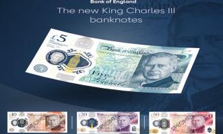 Bank Of England Unveils New UK Banknotes Featuring King Charles III