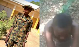 Unknown Gunmen Strip, Torture Female Soldier In Southeast Nigeria For Christmas Holiday, Warn Igbo Youths Against Joining Army, Others