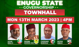 Media Groups Hold Decisive Debate For Governorship Candidates In Enugu Ahead Of March 18 Polls