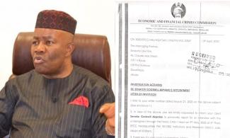 EXCLUSIVE: EFCC Sends Former Minister, Akpabio Another Invitation Letter Over Multi-Billion Naira Fraud, After Initial Claims He Was Undergoing Treatment For Pneumonia, Lung Disease