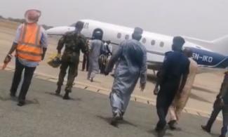 EXCLUSIVE: How Disgraced Adamawa Resident Electoral Commissioner, Yunusa-Ari Was Flown Out Of Yola In Private Jet After Wrongfully Declaring Binani As Governor-Elect