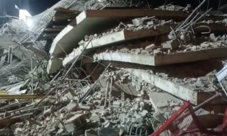 Lagos 7-Storey Building Collapse: No Death; Wounded Persons Are Being Treated, Authorities Say