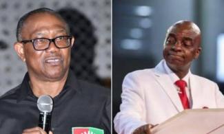 Confusion In Peter Obi’s Camp As Leaked Tape Exposes Him Begging Bishop Oyedepo To Woo Christians For Him, Claiming Presidential Election Was ‘Religious War’