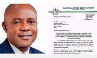 PDP Replies National Youth Service Corps Over Rejection Of Enugu Governor-Elect, Peter Mbah’s Certificate