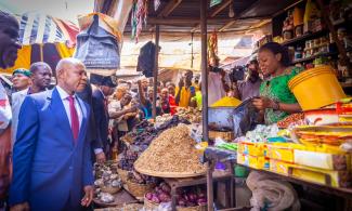 Enugu Governor, Peter Mbah Monitors Markets, Others To Ensure Compliance With Cancellation Of Sit-At-Home