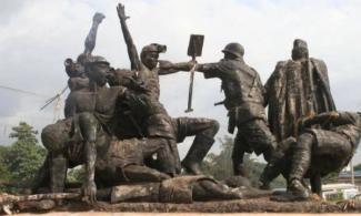Nigerian Activist Expresses Concern Over Failure To Reinstall Dismantled Statue Built In Honour Of 49 Protesting Coal Miners In Enugu