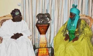 Emir Of Kano, Sanusi Meets President Tinubu
