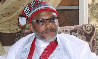 Court Denies Nnamdi Kanu’s Request To Wear Igbo Attire In Custody Of Nigeria Secret Police, DSS