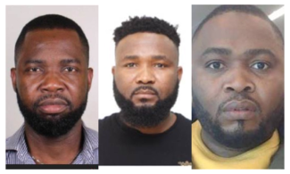 Three Nigerians Jailed In US For Multi-Million Dollar International Fraud, To Pay Back Over N20Million