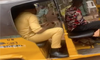 Nigerian Lawmaker Delayed Entry Into Anambra Assembly Complex For Arriving In Tricycle 