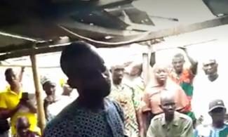 Man Laments Death Of Only Son During Lagos Government’s Forcible Eviction, Demolition Exercise In Oworonshoki Community