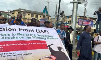 Sowore Joins Organised Labour Protest In Lagos