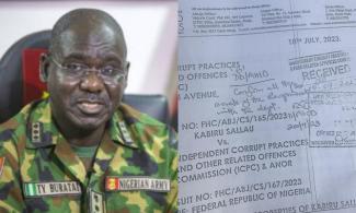 EXCLUSIVE: Nigerian Ex-Army Chief Buratai Secures Court Order Through Proxy To Recover Funds, Posh Vehicles, Other Properties Seized By Anti-Corruption Body, ICPC
