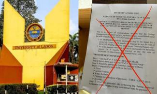 Nigeria's University Of Lagos Students Reject Hostel Fee Hike From N25,000 To N120,000 