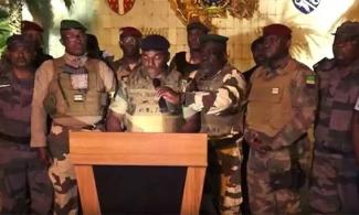 BREAKING: Military Coup In Gabon As Soldiers Seize Power, Cancel Election Results