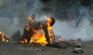 Kenyan Sets Himself On Fire Over High Cost Of Living