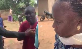 Ruling APC Chairman Caught On Camera Beating Ondo Female Commissioner Over Subsidy Palliatives