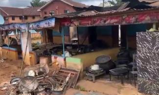 Nigerian Soldiers Burn Shops, Markets In Imo Village Over Killing Of 8 Joint Task Force Members  