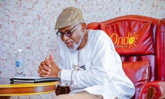 BREAKING: Ondo Governor, Akeredolu Secretly Returns To Nigeria After 3-Month Medical Leave In Germany