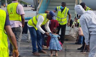 155 Stranded Nigerians Including 8 Infants Return To Nigeria