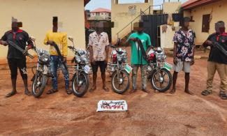 Police Arrest Eight Vikings, Black Axe, De-Gbam Cult Members In Enugu, Recover Four Pump-Action Guns