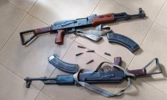 Nigerian Police Foil Armed Robbery Operation On Anambra Road, Recover Two AK-47 Rifles