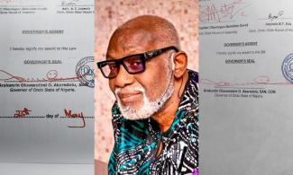 PHOTOS: Documents Expose How Ailing Ondo Governor, Akeredolu’s Aides, Family Members Forged His Signature