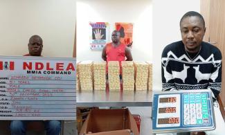 Nigeria Narcotics Agency, NDLEA Intercepts Drug Consignment For Bandits In Kebbi, Zamfara, Arrest Qatar-based 'Businessman' For Trafficking At Lagos Airport