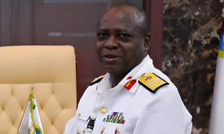 Vice Admiral Emmanuel Ogalla, the Chief of Naval Staff.