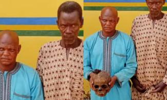 Lagos Residents Hand Over Imam, Four Others Caught With Human Skull To Nigerian Police