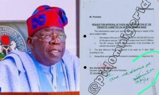 Leaked Memo Shows Tinubu Approved N500Million For Inauguration Of New National Minimum Wage Committee, From SGF’s N1Billion Request